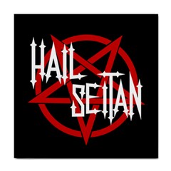 Hail Seitan Tile Coasters by waywardmuse