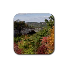 Natural Arch Rubber Coaster (square)  by trendistuff