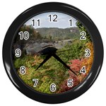 NATURAL ARCH Wall Clocks (Black) Front