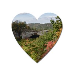 Natural Arch Heart Magnet by trendistuff