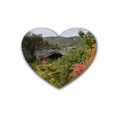 Natural Arch Heart Coaster (4 Pack)  by trendistuff