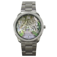 Dark Hedges, Ireland Sport Metal Watches by trendistuff