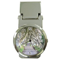 Dark Hedges, Ireland Money Clip Watches by trendistuff