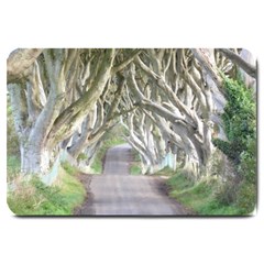 Dark Hedges, Ireland Large Doormat 