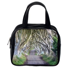 Dark Hedges, Ireland Classic Handbags (one Side) by trendistuff