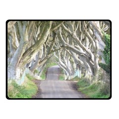 Dark Hedges, Ireland Fleece Blanket (small) by trendistuff