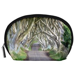 Dark Hedges, Ireland Accessory Pouches (large)  by trendistuff