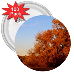 Beautiful Autumn Day 3  Buttons (100 Pack) 