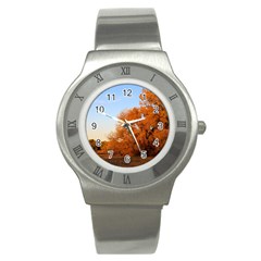 Beautiful Autumn Day Stainless Steel Watches by trendistuff