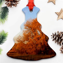 Beautiful Autumn Day Christmas Tree Ornament (2 Sides)