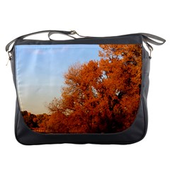 Beautiful Autumn Day Messenger Bags by trendistuff