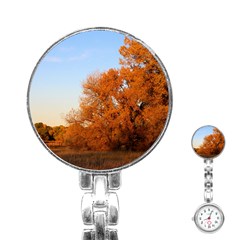 Beautiful Autumn Day Stainless Steel Nurses Watches by trendistuff