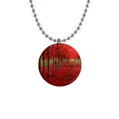 Avenue Of Trees Button Necklaces by trendistuff