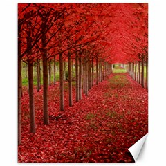 Avenue Of Trees Canvas 16  X 20   by trendistuff