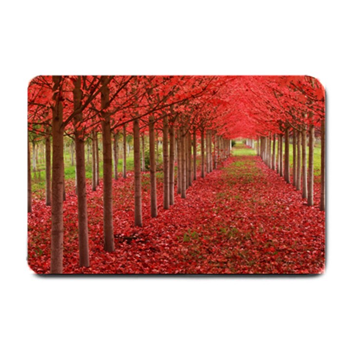 AVENUE OF TREES Small Doormat 