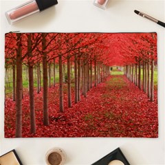 Avenue Of Trees Cosmetic Bag (xxl)  by trendistuff