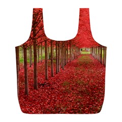 Avenue Of Trees Full Print Recycle Bags (l) 