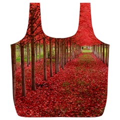 Avenue Of Trees Full Print Recycle Bags (l)  by trendistuff