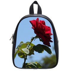 Red Rose 2 School Bags (small)  by trendistuff