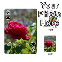 Red Rose 1 Playing Cards 54 Designs  by trendistuff