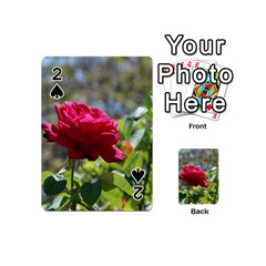 Red Rose 1 Playing Cards 54 (mini)  by trendistuff