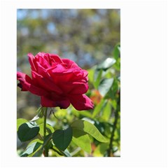 Red Rose 1 Large Garden Flag (two Sides)