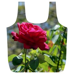 Red Rose 1 Full Print Recycle Bags (l) 