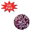 PURPLE LILACS 1  Mini Buttons (100 pack) 