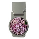 PURPLE LILACS Money Clips (Round) 