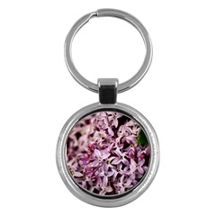 Purple Lilacs Key Chains (round)  by trendistuff