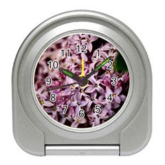 Purple Lilacs Travel Alarm Clocks by trendistuff