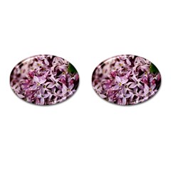 Purple Lilacs Cufflinks (oval) by trendistuff