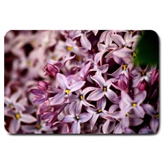 Purple Lilacs Large Doormat  by trendistuff