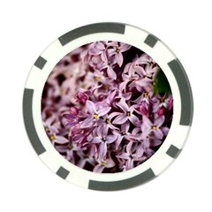 Purple Lilacs Poker Chip Card Guards by trendistuff