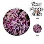 PURPLE LILACS Multi-purpose Cards (Round)  Front 1