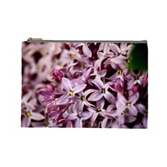 Purple Lilacs Cosmetic Bag (large) 