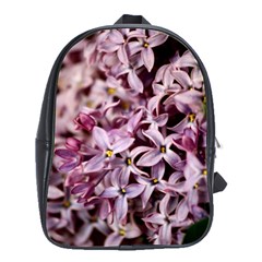 Purple Lilacs School Bags(large)  by trendistuff