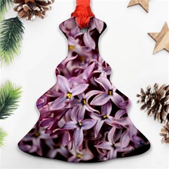 Purple Lilacs Christmas Tree Ornament (2 Sides)