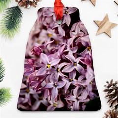 Purple Lilacs Bell Ornament (2 Sides)