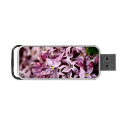 Purple Lilacs Portable Usb Flash (two Sides)