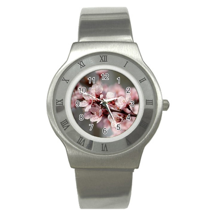 PLUM BLOSSOMS Stainless Steel Watches