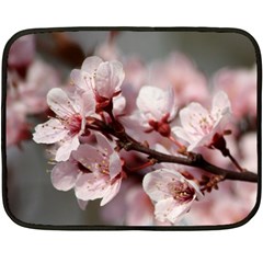 Plum Blossoms Fleece Blanket (mini)