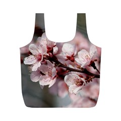 Plum Blossoms Full Print Recycle Bags (m) 