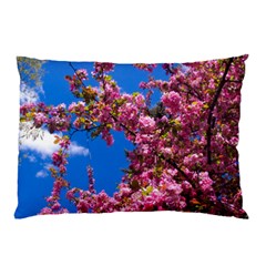 Pink Flowers Pillow Cases (two Sides)