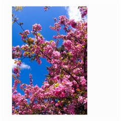 Pink Flowers Small Garden Flag (two Sides)