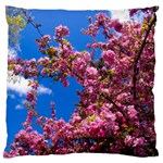 PINK FLOWERS Large Cushion Cases (Two Sides)  Front