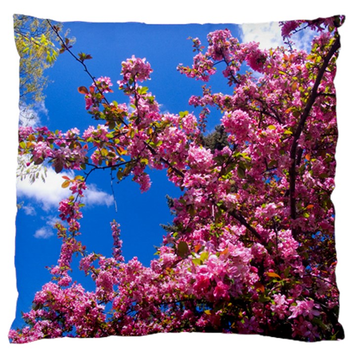 PINK FLOWERS Large Cushion Cases (Two Sides) 