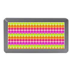 Scallop Pattern Repeat In ‘la’ Bright Colors Memory Card Reader (mini)