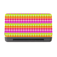 Scallop Pattern Repeat In ‘la’ Bright Colors Memory Card Reader With Cf