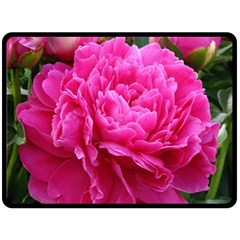 Paeonia Eleanor Fleece Blanket (large) 